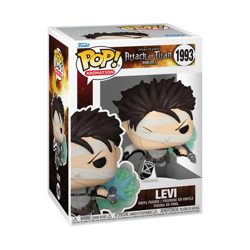 Фігурка Funko Pop серії Атака титанів - Леві (80373)