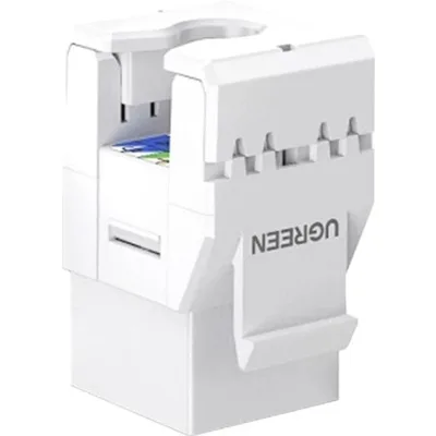 Модуль Keystone RJ45 UTP cat.6 NW186 Unshielded Module 180° White Ugreen (30844)