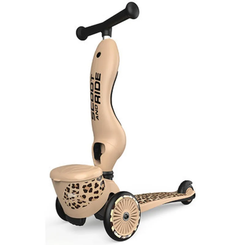 Самокат Scoot&Ride Highwaykick-1 Lifestyle леопард (SR-210621-LEOPARD)
