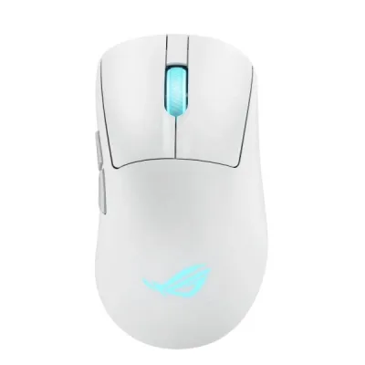 Мишка ASUS ROG Keris II Origin Wireless/Bluetooth/USB White (90MP04A0-BMUA10)