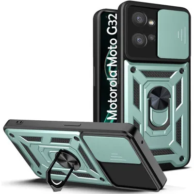 Чохол до мобільного телефона BeCover Military Motorola Moto G32 Dark Green (708179)