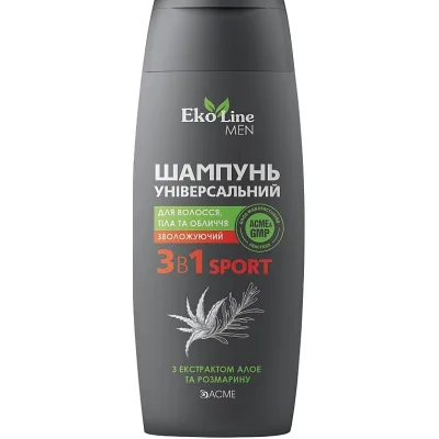 Шампунь Acme Color EkoLine Men Sport 3в1 400 мл (4823115503305)