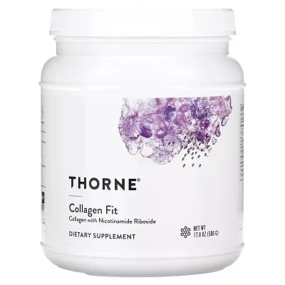 Вітамінно-мінеральний комплекс Thorne Research Колаген у порошку, Collagen Fit, 506 гр (THR-01353)