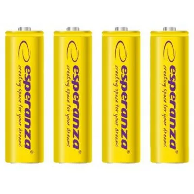 Акумулятор Esperanza AA 2000mAh Ni-MH * 4 yellow (EZA104Y)
