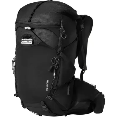 Рюкзак туристичний Naturehike Helium CNK2450XB016, 40 л, чорний, M (6976507666664)