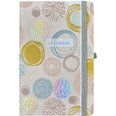 Книга записна Buromax Felicity 136х207 мм 96 аркушів у клітинку (BM.255103-43)