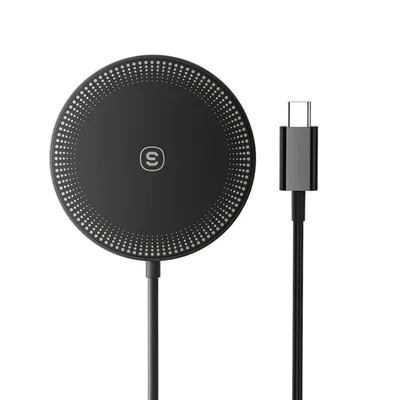 Зарядний пристрій Essager 2-in-1 wireless charger 15W black (EWXCX-CF01-Z)