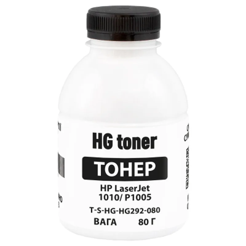 Тонер HP LJ 1010/P1005, 80 г HG (TSM-HG292-080)