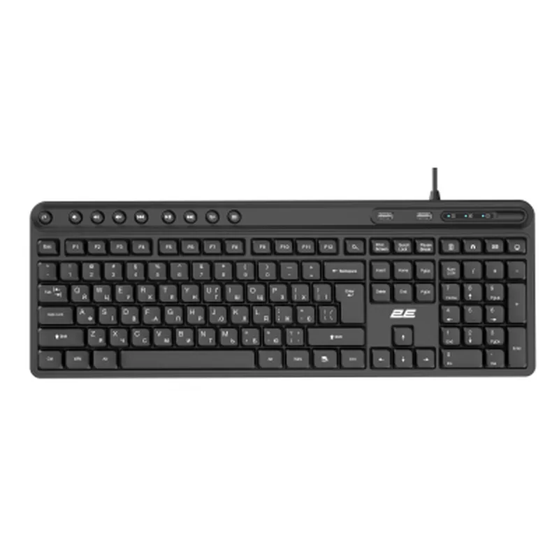 Клавіатура 2E KS1100 USB UA Black (2E-KS1100UB_UA)