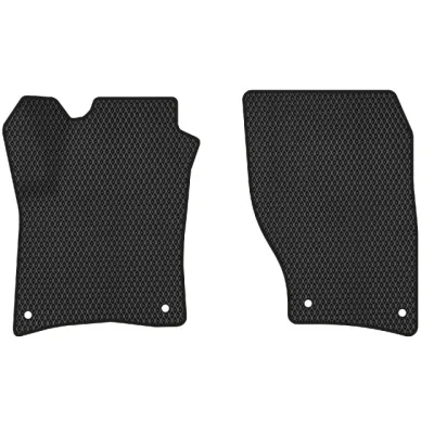 Килимок в салон EVAtech передні Volkswagen Touareg (7P) 2010-2014 2 (VW3402AD2AV4RBB)