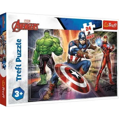 Пазл Trefl Maxi The Avengers У світі Месників 24 елемента (5900511143218)