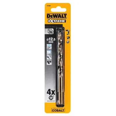 Свердло DeWALT по металу EXTREME INDUSTRIAL COBALT HSS-CO, 12.5 х 151 х 98 мм (DT4967)