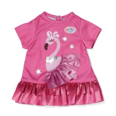 Аксесуар до ляльки Baby Born Одяг для ляльки Baby Born Сукня з фламінго (839423)