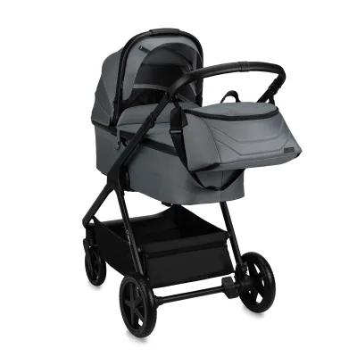 Коляска MoMi 2 в 1 GISELLE (grey) (WOSP00037)