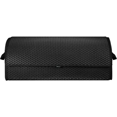 Сумка-органайзер EVAtech L-PRO 32x75x30 см. Ромб чорний з чорним кантом (BS13641OL3RBB)