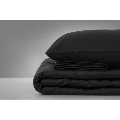 Постільна білизна MirSon Сатин Premium Black Pearl 0055 160х220 (2200001479050)