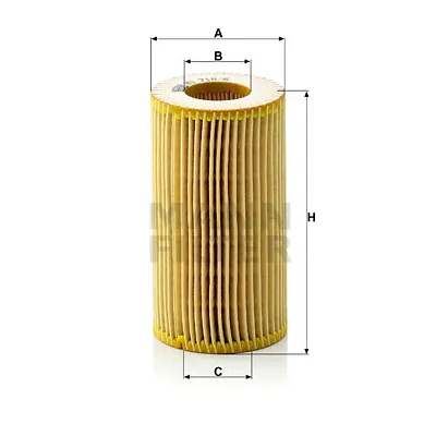 Фільтр масляний Mann HU718/6X