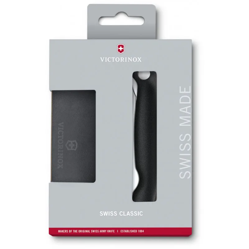 Набір ножів Victorinox SwissClassic Cutting Board Set Black (6.7191.F3)