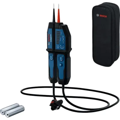 Тестер автомобільний Bosch Professional, GVT 1000-15, 0–1000V, 2xAA 1.5V (0.601.077.800)