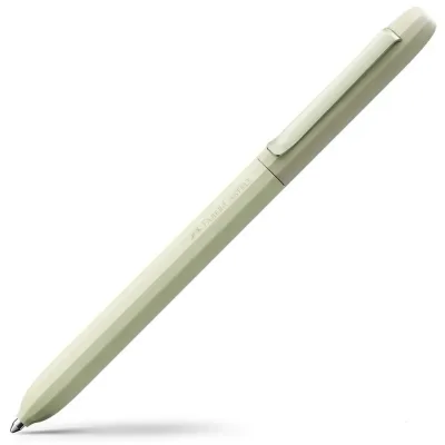 Ручка кулькова Faber-Castell поворотна серії AVORI Fresh Breeze, колір корпусу салатовий, синя М (0,7 мм) (33066)