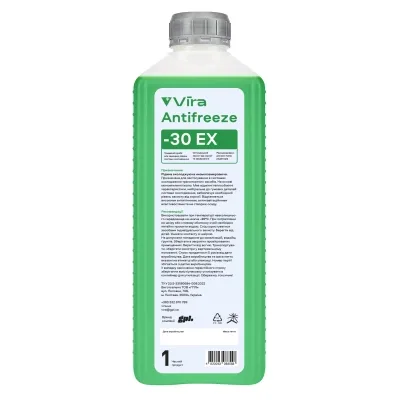 Антифриз VIRA ЕХ -30 °C зелена 1 кг (VI0083)