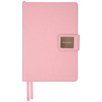 Тижневик Leo planner А5 датований 2026 "Chiara", твердий, рожевий, 368 сторінок (252686)