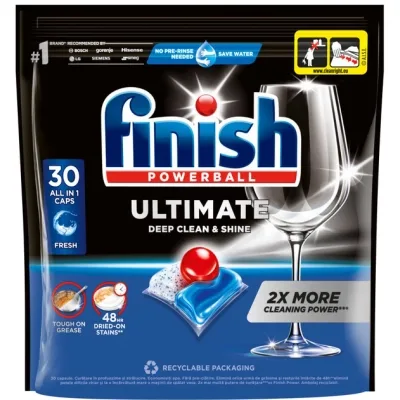 Таблетки для посудомийних машин Finish Ultimate All in 1 30 шт. (5908252001071)