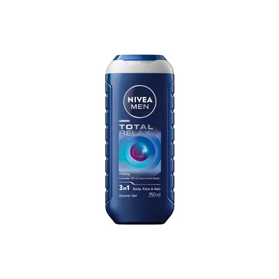 Гель для душу Nivea MEN Total Relax Shower Gel 250 мл (5900017092836)