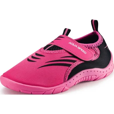 Аквашузи Aqua Speed Aqua Shoe Model 642-27F рожевий, чорний 34 (5908217693761)