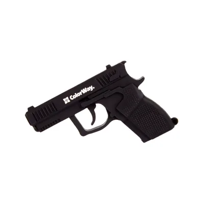 USB флеш накопичувач ColorWay Pistol 32 GB 3.0 Black (CW-USBPL32)