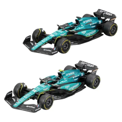 Масштабна модель автомобіля Bburago Автомодель - Aston Martin AMR23 (2023) 1:43 (18-38090)