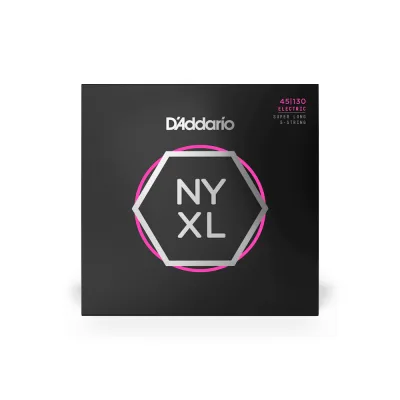 Струни для гітари D'Addario NYXL Bass Regular Light 5-String / Super Long Scale (45-130) (NYXL45130SL)