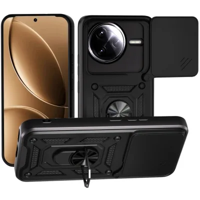Чохол до мобільного телефона BeCover Military Poco F7 Ultra Black (715400)