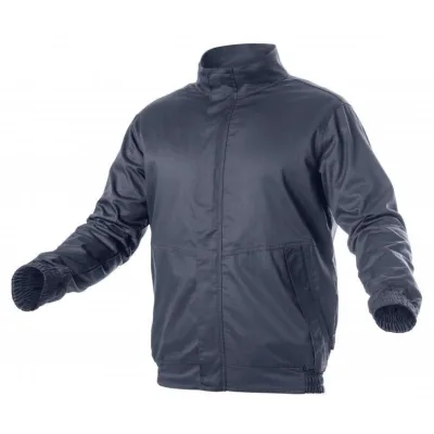 Куртка робоча Hoegert HT5K304, FABIAN, поліестер бавовна, темно-синя, 4XL 60 (HT5K304-4XL)