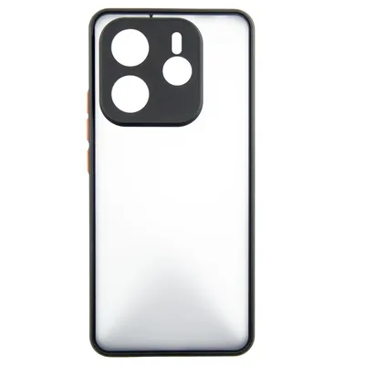 Чохол до мобільного телефона Dengos Matte Xiaomi Redmi Note 14 5G (Black) (DG-TPU-MATT-155)