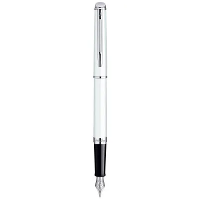 Ручка пір'яна Waterman HEMISPHERE White CT  FP F (12 062)