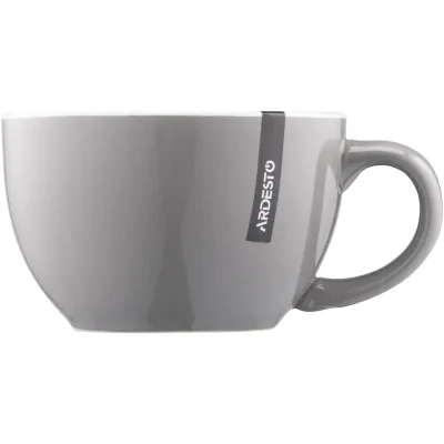 Чашка ARDESTO Merino 480 мл Grey (AR3486GY)
