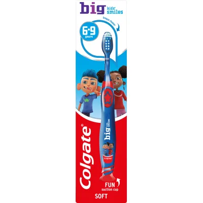 Дитяча зубна щітка Colgate 6-9 років блакитна (2170000001145)