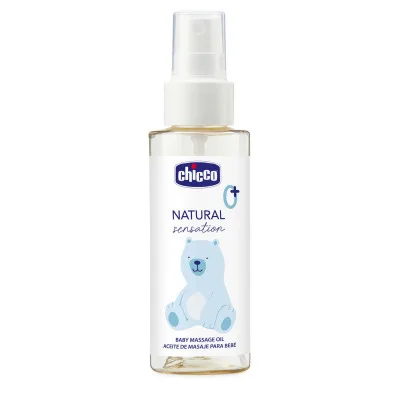 Дитяча олія Chicco Natural Sensation, для масажу 100 мл 8058664163786 (11522.00)
