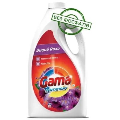 Гель для прання Gama Buque Roxo З квітковим ароматом 4.05 л (8435495833895)