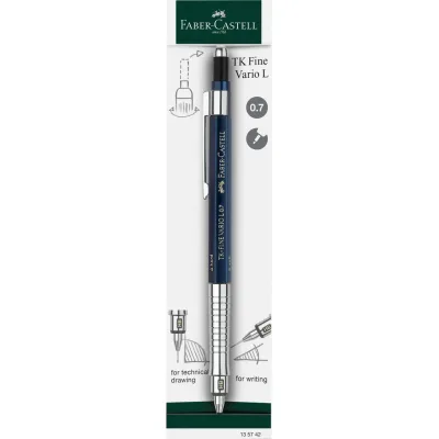 Олівець механічний Faber-Castell TK-Fine VARIO L Indigo, діаметр 0,7 мм (32590)
