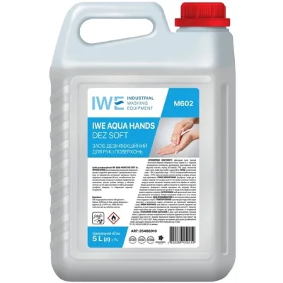 Антисептик для рук IWE M602 Aqua Hands Dez Soft 5 л (4820289450459)