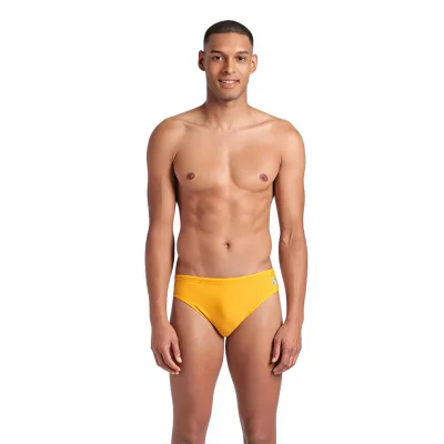 Плавки Arena Icons Swim Briefs Solid 005049-301 жовтий 105 (3468337529712)