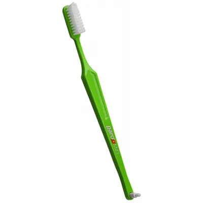Зубна щітка Paro Swiss M43 середньої жорсткості Салатова (7610458007082-light-green)