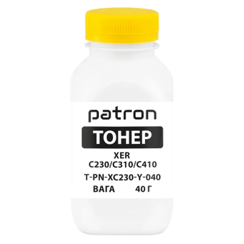 Тонер XER C230/C310/C410, 40 г, Yellow Patron (PN-XC230-Y-040)
