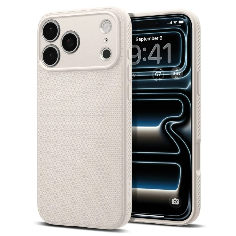 Чохол до мобільного телефона Spigen Liquid Air iPhone 18 Pro Max/17 Pro Max Natural Titanium (ACS12114)
