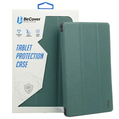 Чохол до планшета BeCover Tri Fold Soft TPU Silicone Apple iPad Air (4/5) 2020/2022 10.9" Dark Green (711130)