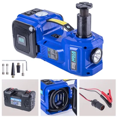 Набір електроіструментів Alloid 2 в 1 домкрат, 135-360мм, 12V, 13A, 2т, компресор, 12V, 10A, 35л/хв (HF01-A)
