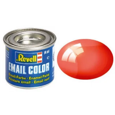 Аксесуари до збірних моделей Revell Фарба емалева 731. Червона прозора глянсова. 14 мл (RVL-32731)