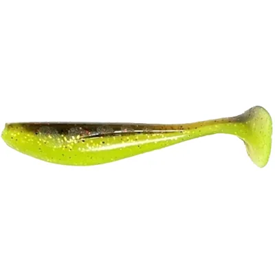 Силікон рибальський FishUP Wizzle Shad 3" 203 - Green Pumpkin/Flo Chartreuse (8шт/уп) (1864.06.56)